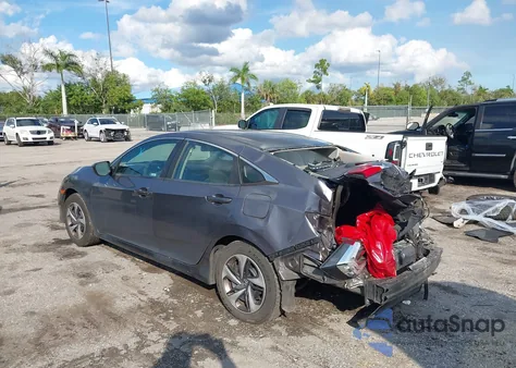 2019 Honda Civic Lx from USA, damaged, VIN 19XFC2F6XKE038936